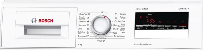 BOSCH WAN28260BY ovládání